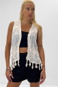 gilet senza chiusura luna